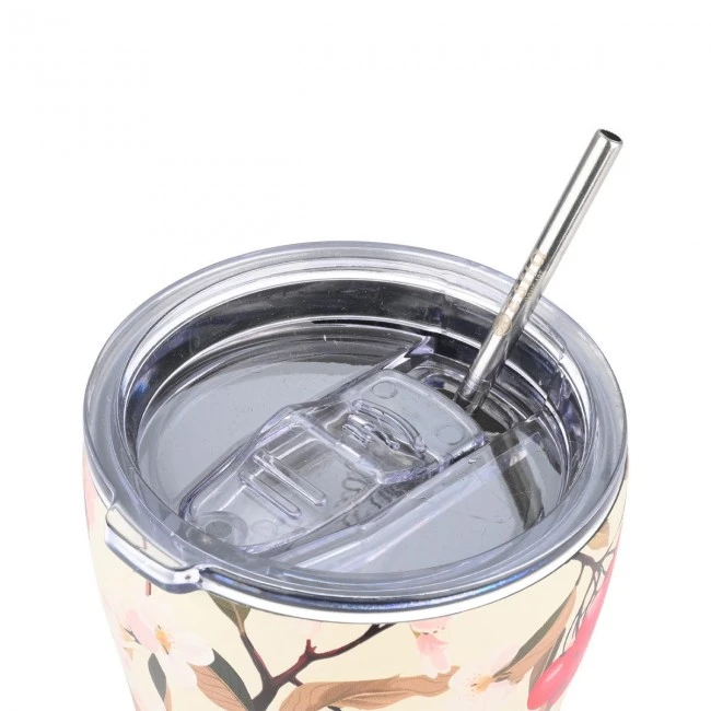 INSULATED COFFEE MUG SAVE THE AEGEAN 350ml SAKURA WHISPER