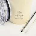 INSULATED COFFEE MUG SAVE THE AEGEAN 350ml LILY WHITE