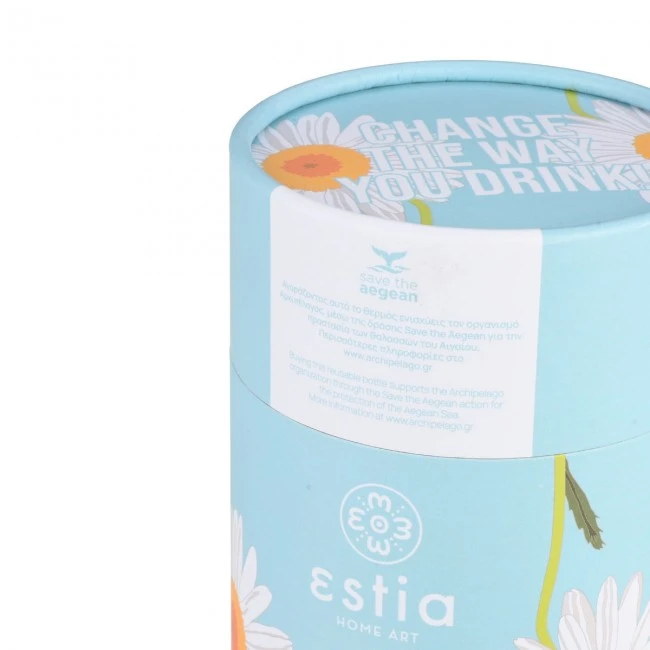 INSULATED COFFEE MUG SAVE THE AEGEAN 350ml DREAMY SKY