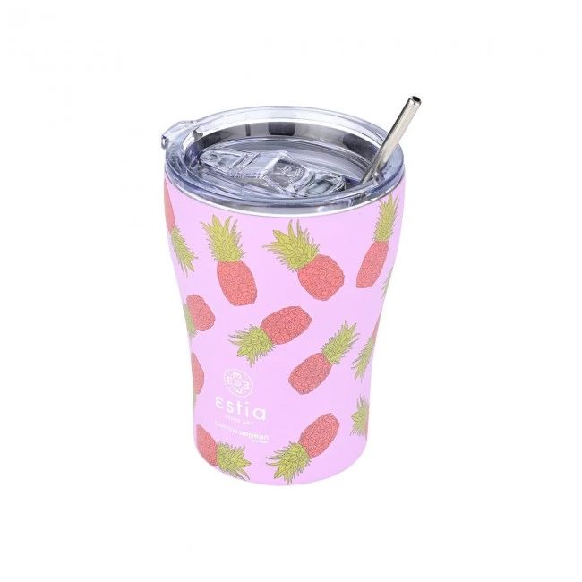 INSULATED COFFEE MUG SAVE THE AEGEAN 350ml TROPIC TANGO