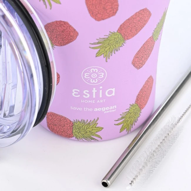 INSULATED COFFEE MUG SAVE THE AEGEAN 350ml TROPIC TANGO