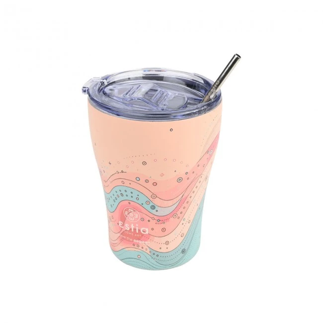 INSULATED COFFEE MUG SAVE THE AEGEAN 350ml WHIMSY WONDERS