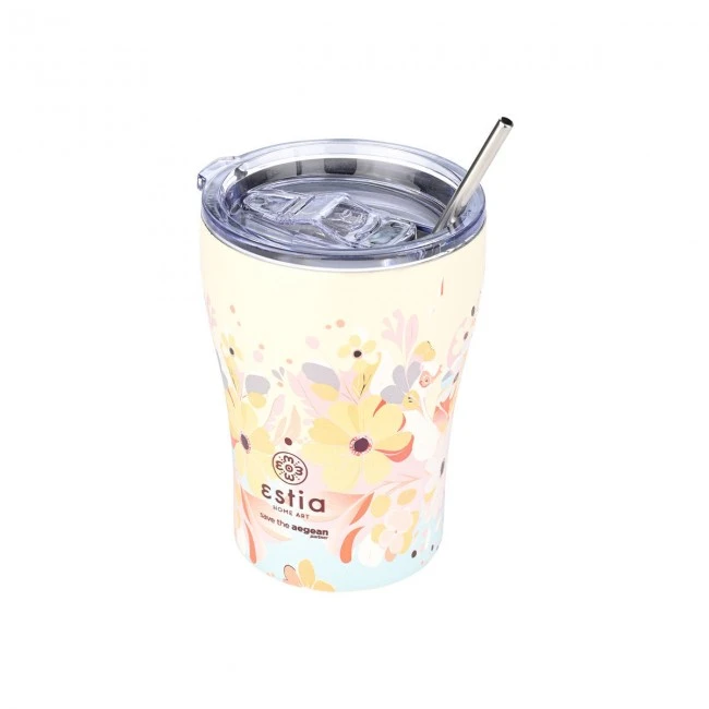 INSULATED COFFEE MUG SAVE THE AEGEAN 350ml SPRING SONATA