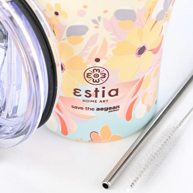 INSULATED COFFEE MUG SAVE THE AEGEAN 350ml SPRING SONATA