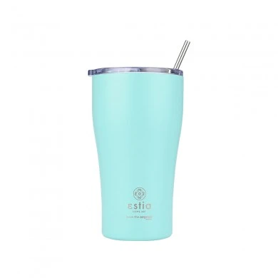 INSULATED COFFEE MUG SAVE THE AEGEAN 500ml BERMUDA GREEN