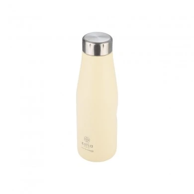INSULATED BOTTLE TRAVEL FLASK SAVE THE AEGEAN 500ml LILLY WHITE