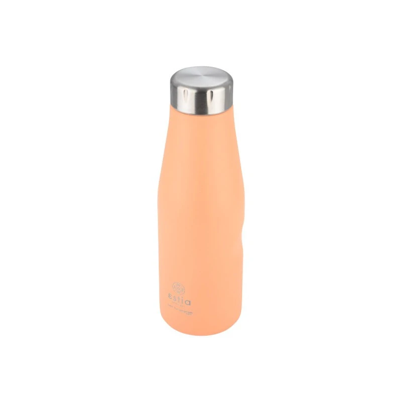 INSULATED BOTTLE TRAVEL FLASK SAVE THE AEGEAN 500ml PEACH FUZZ