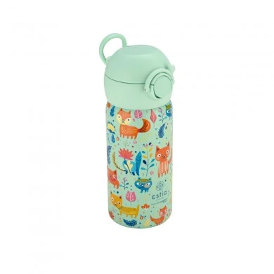 INSULATED KIDS BOTTLE  WONDER BOTTLE SAVE THE AEGEAN 350ml FELINE FOLIAGE
