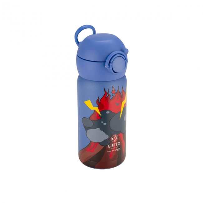 INSULATED KIDS BOTTLE  WONDER BOTTLE SAVE THE AEGEAN 350ml LAVA SPLASH