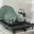 DISH RACK EXTENADABLE METALLIC BLACK