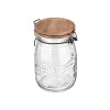 STORAGE CONTAINER ALLURE GLASS 1000ml WITH CLIP LID