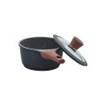 SAUCE PAN STONE NON-STICK CAST ALUMINUM 16cm 1.4lt