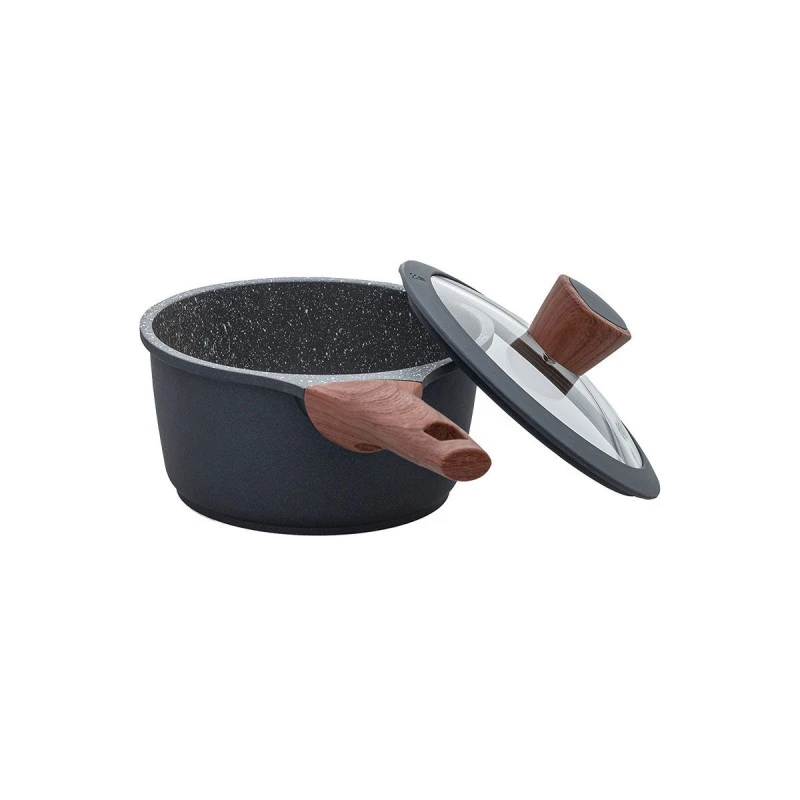 SAUCE PAN STONE NON-STICK CAST ALUMINUM 16cm 1.4lt