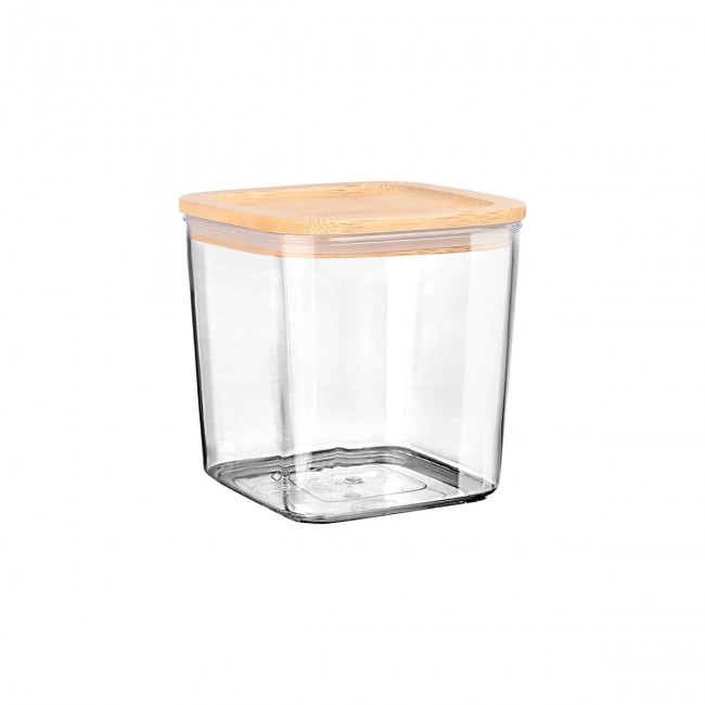 ESTIA ΔΟΧΕΙΟ ΑΠΟΘΗΚΕΥΣΗΣ BAMBOO ESSENTIALS ΠΛΑΣΤΙΚΟ 500ml ΣΤΟΙΒΑΖΟΜΕΝΟ