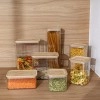ESTIA ΔΟΧΕΙΟ ΑΠΟΘΗΚΕΥΣΗΣ BAMBOO ESSENTIALS ΠΛΑΣΤΙΚΟ 500ml ΣΤΟΙΒΑΖΟΜΕΝΟ