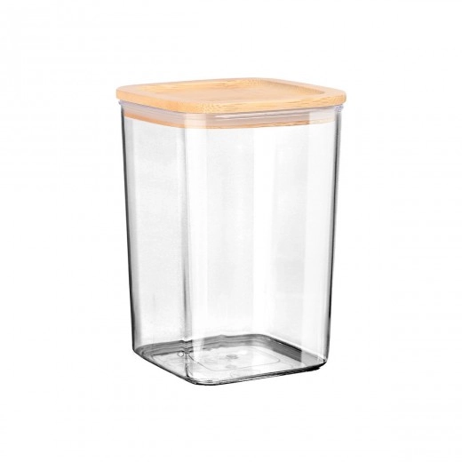ESTIA ΔΟΧΕΙΟ ΑΠΟΘΗΚΕΥΣΗΣ BAMBOO ESSENTIALS ΠΛΑΣΤΙΚΟ 800ml ΣΤΟΙΒΑΖΟΜΕΝΟ
