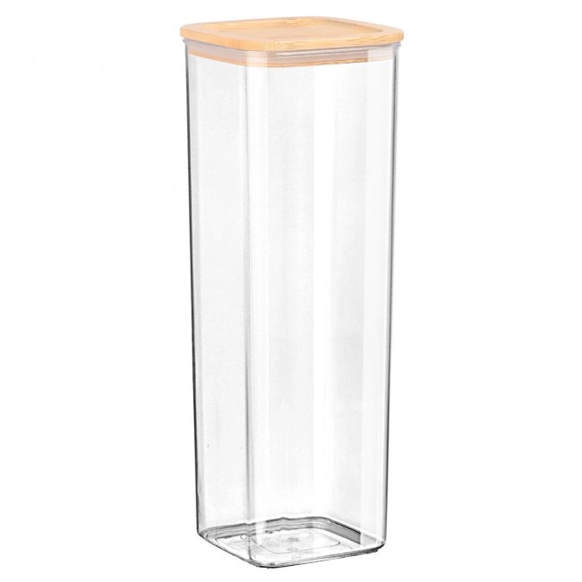ESTIA ΔΟΧΕΙΟ ΑΠΟΘΗΚΕΥΣΗΣ BAMBOO ESSENTIALS ΠΛΑΣΤΙΚΟ 1700ml ΣΤΟΙΒΑΖΟΜΕΝΟ
