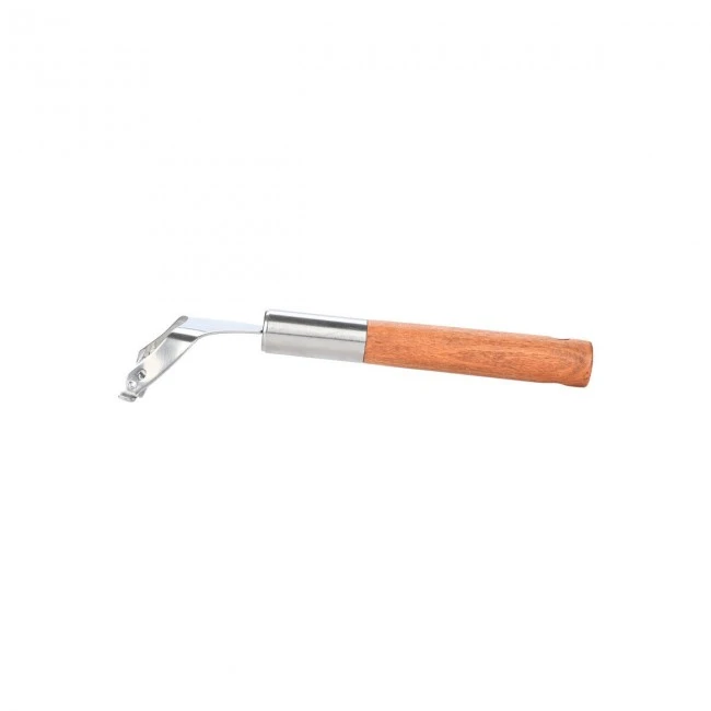 PEELER ALLURE STAINLESS STEEL WITH WOODEN HANDLE