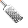 HAND GRATER ALLURE STAINLESS STEEL WITH WOODEN HANDLE