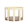FRUIT BOWL ALLURE METALLIC IVORY