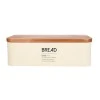 BREAD BOX ALLURE METALLIC 42X23X13cm IVORY