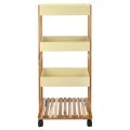 ORGANIZATION TROLLEY ALLURE 4-TIER IVORY