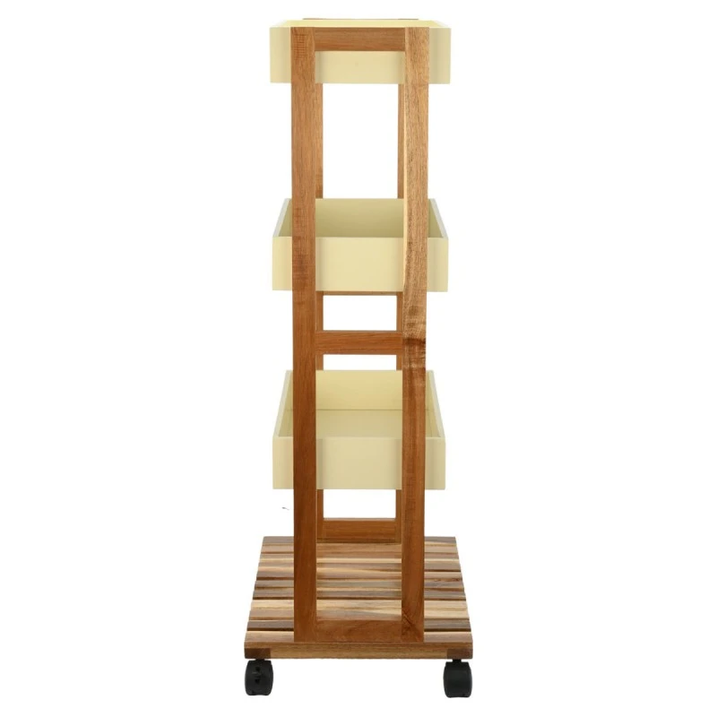 ORGANIZATION TROLLEY ALLURE 4-TIER IVORY