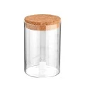 ESTIA ΔΟΧΕΙΟ ΑΠΟΘΗΚΕΥΣΗΣ ΓΥΑΛΙΝΟ 500ml ΜΕ ΚΑΠΑΚΙ ΦΕΛΛΟΥ