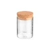 STORAGE CONTAINER GLASS 150ml WITH CORK LID
