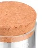STORAGE CONTAINER GLASS 150ml WITH CORK LID