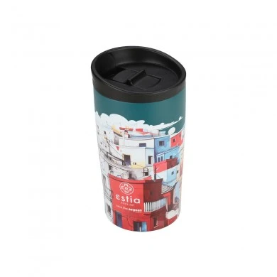 INSULATED TRAVEL MUG SAVE THE AEGEAN 350ml URBAN MYTHOS
