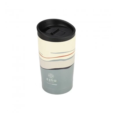 INSULATED TRAVEL MUG SAVE THE AEGEAN 350ml ECOZEN HORIZON