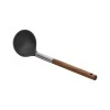 SOUP LADLE STONE PBT 30cm WITH WOODEN HANDLE