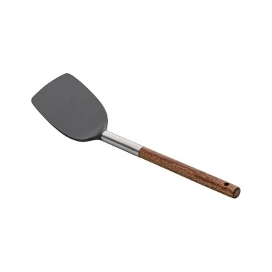 SPATULA PBT 35cm WITH WOODEN HANDLE