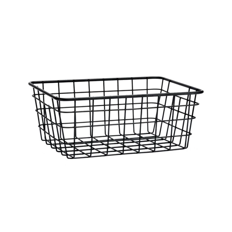 ESTIA ΚΑΛΑΘΙ ΟΡΓΑΝΩΣΗΣ ΜΕΤΑΛΛΙΚΟ 22x16x12cm ΜΑΥΡΟ