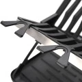 DISH RACK FOLDABLE STAINLESS STEEL 2 -TIER 48x35.4x27.2cm BLACK