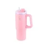 INSULATED STRAW TUMBLER XL SAVE THE AEGEAN 900ml BLOSSOM ROSE