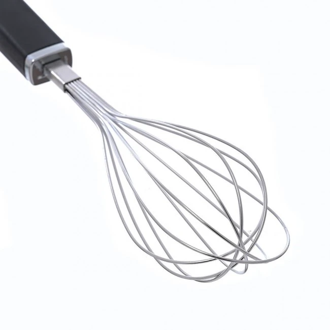 WHISK 8 WIRES COMFY STAINLESS STEEL 25cm WITH ERGONOMIC SILICONE HANDLE