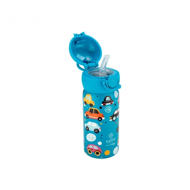 INSULATED KIDS BOTTLE  WONDER BOTTLE SAVE THE AEGEAN 350ml CARS