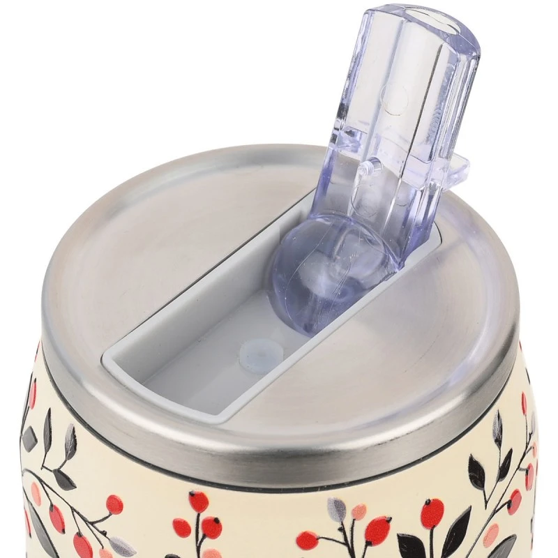 ESTIA ΘΕΡΜΟΣ TRAVEL CUP SAVE THE AEGEAN 500ml BLOOM BEIGE