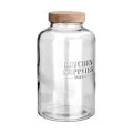 ESTIA ΔΟΧΕΙΟ ΑΠΟΘΗΚΕΥΣΗΣ ALLURE ΓΥΑΛΙΝΟ 3500ml 15x15x26cm