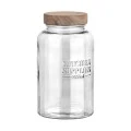ESTIA ΔΟΧΕΙΟ ΑΠΟΘΗΚΕΥΣΗΣ ALLURE ΓΥΑΛΙΝΟ 2000ml 12x12x21.6cm