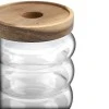 STORAGE CONTAINER ALLURE GLASS 500ml 9.5x9.5x12cm