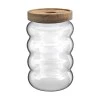 STORAGE CONTAINER ALLURE GLASS 700ml 9.5x9.5x15.8cm