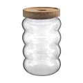 ESTIA ΔΟΧΕΙΟ ΑΠΟΘΗΚΕΥΣΗΣ ALLURE ΓΥΑΛΙΝΟ 700ml 9.5x9.5x15.8cm