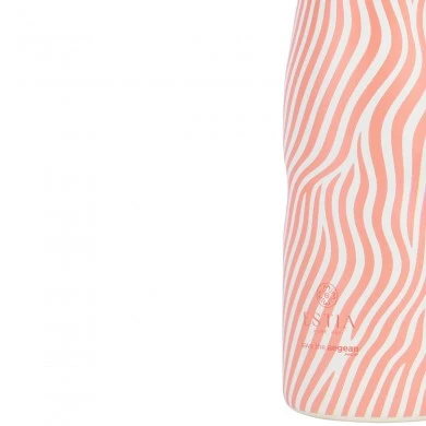 INSULATED BOTTLE TRAVEL FLASK SAVE THE AEGEAN 500ml SOFT RIPPLE