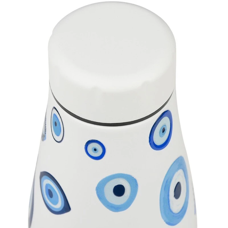 INSULATED BOTTLE TRAVEL FLASK SAVE THE AEGEAN 500ml SPIRIT OF LUCK