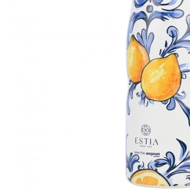 INSULATED BOTTLE TRAVEL FLASK SAVE THE AEGEAN 500ml AMALFI COAST