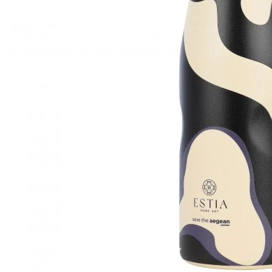 INSULATED BOTTLE TRAVEL FLASK SAVE THE AEGEAN 500ml BOLD DRIFT