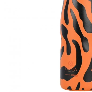 INSULATED BOTTLE TRAVEL FLASK SAVE THE AEGEAN 500ml WILD CLAW